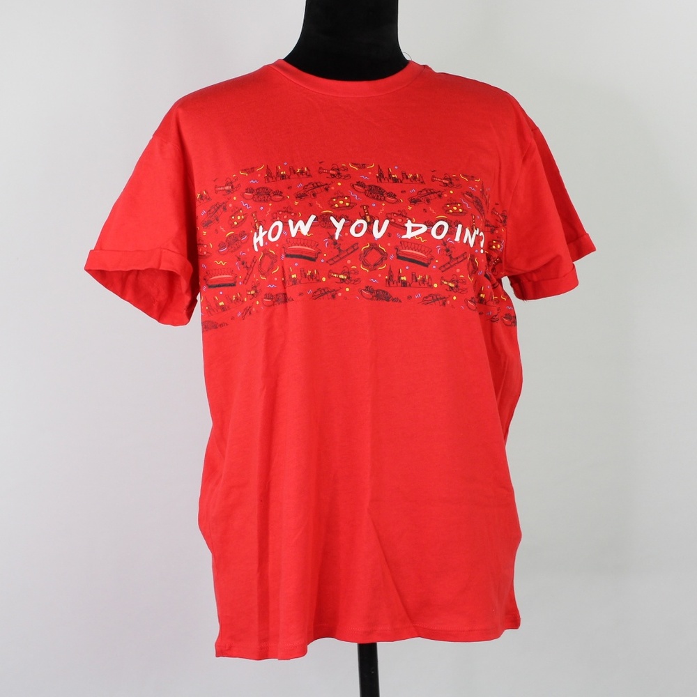 Friends TV Show Women's "How You Doin'?" T-Shirt